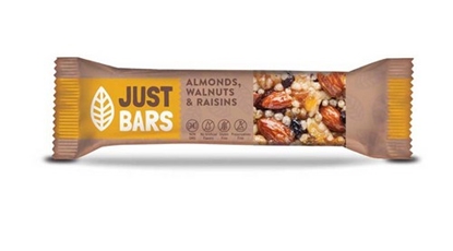 Picture of JUST BARS ALMONDS/WALNUTS/RAIS